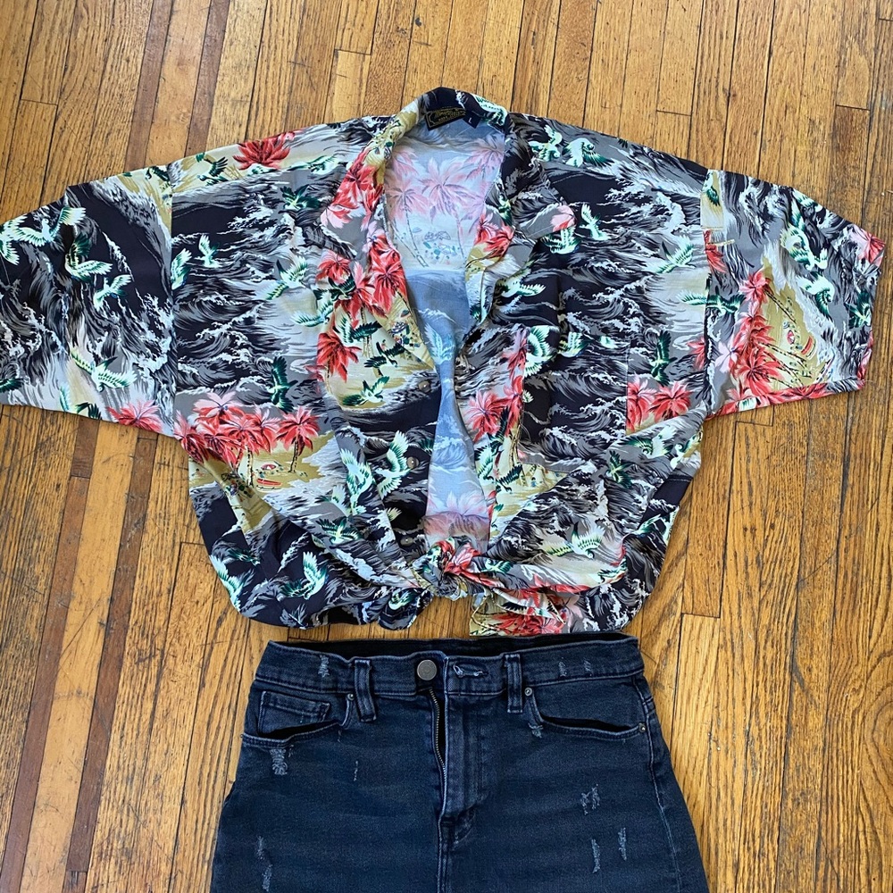 Vintage Italian Hawaiian Shirt